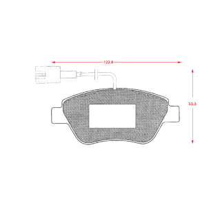 PASTILLAS DE FRENOS FIAT DOBLO / FIAT FIORINO / PEUGEOT BIPPER
