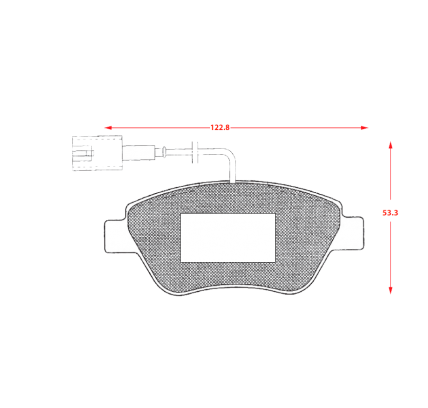 PASTILLAS DE FRENOS FIAT DOBLO / FIAT FIORINO / PEUGEOT BIPPER