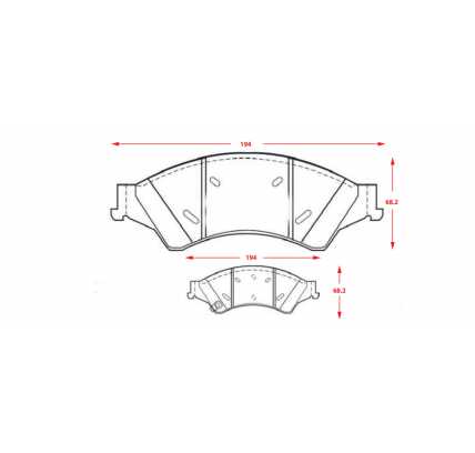 PASTILLAS DE FRENOS FORD RANGER / MAZDA BT50
