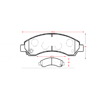 PASTILLAS DE FRENOS GREAT WALL HAVAL / WINGLE
