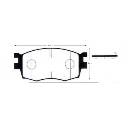 PASTILLAS HYUNDAI ACCENT ( 2006 - 2011)