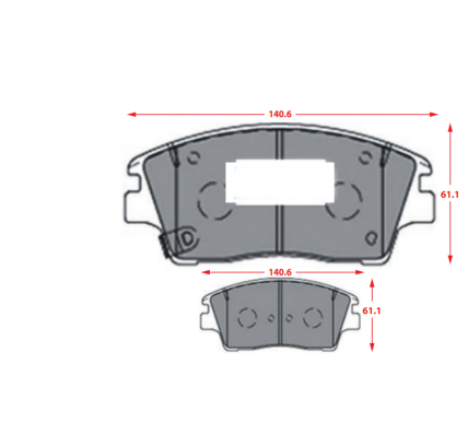 PASTILLAS DE FRENOS HYUNDAI TUCSON ( 2015 - ... ) / KIA SPORTAGE ( 2016 / ... )