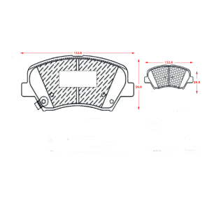 PASTILLAS DE FRENOS HYUNDAI VELOSTER ( 2011 - ... )