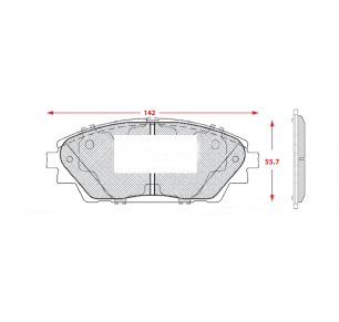 PASTILLAS DE FRENOS MAZDA 3 / CX-3 / CX-30