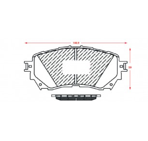 PASTILLAS DE FRENOS MAZDA 6 / CX-5