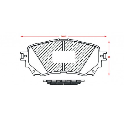 PASTILLAS DE FRENOS MAZDA 6 / CX-5