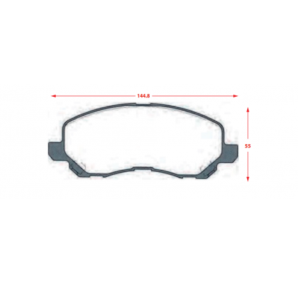 PASTILLAS DE FRENOS JEEP COMPASS / MITSUBISHI OUTLANDER /