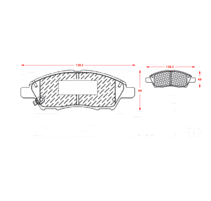 PASTILLAS DE FRENOS NISSAN VERSA / NOTE / MARCH