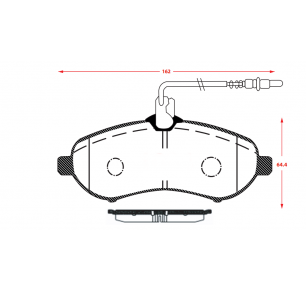 PASTILLAS DE FRENOS CITROEN JUMPY / PEUGEOT EXPERT