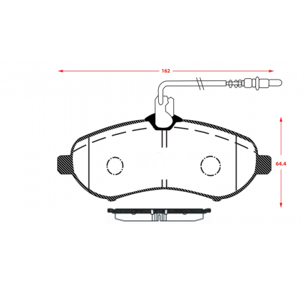 PASTILLAS DE FRENOS CITROEN JUMPY / PEUGEOT EXPERT