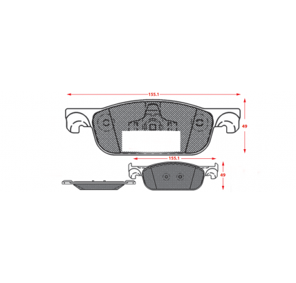 PASTILLAS DE FRENOS RENAULT CLIO IV ( 2013 - .... )