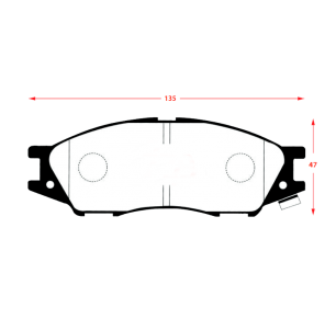 PASTILLAS DE FRENOS SAMSUNG SM3 ( 2003 - 2009 )