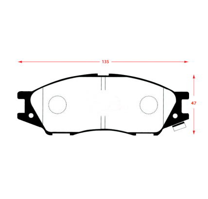 PASTILLAS DE FRENOS SAMSUNG SM3 ( 2003 - 2009 )