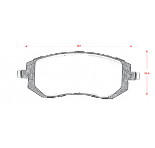 PASTILLAS DE FRENOS SUBARU OUTBACK / FORESTER / IMPREZA / LEGACY