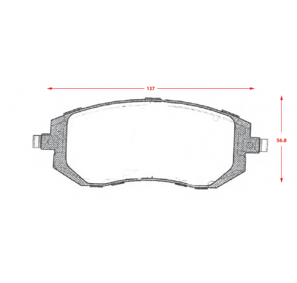 PASTILLAS DE FRENOS SUBARU OUTBACK / FORESTER / IMPREZA / LEGACY