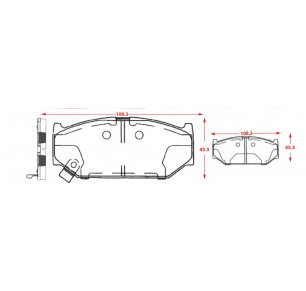 PASTILLAS DE FRENOS SUZUKI SWIFT / DZIRE