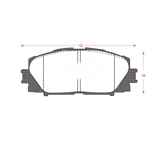 PASTILLAS DE FRENOS TOYOTA YARIS / GREAT WALL VOLEEX