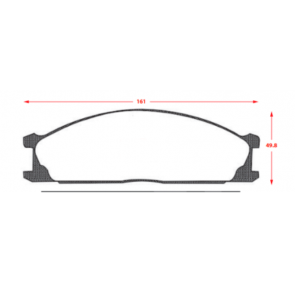 PASTILLAS DE FRENOS NISSAN TERRANO ( COD P0275 )