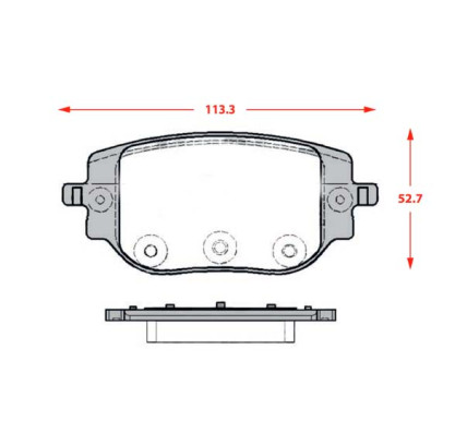 PASTILLAS DE FRENOS TRASERAS PEUGEOT TRAVELLER 2023