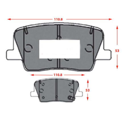 PASTILLAS DE FRENOS TRASERAS SSANGYONG REXTON 2017 EN ADELANTE