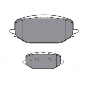 PASTILLAS DE FRENOS DELANTERAS CITROEN BERLINGO / PEUGEOT PARTNER / PEUGEOT RIFTER AÑO 2022 EN ADELANTE