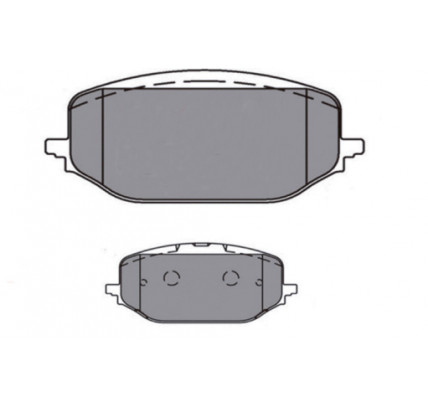 PASTILLAS DE FRENOS DELANTERAS CITROEN BERLINGO / PEUGEOT PARTNER / PEUGEOT RIFTER AÑO 2022 EN ADELANTE