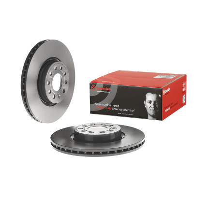 DISCO DE FRENOS DELANTERO AUDI A3 / VOLKSWAGEN MARCA BREMBO