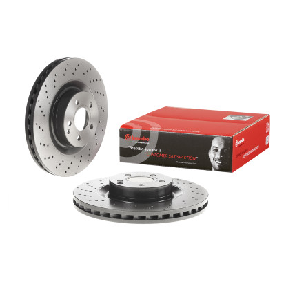 DISCO DE FRENOS DELANTERO MERCEDES BENZ E500 / S250 / S320 / S350 MARCA BREMBO