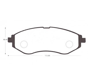 PASTILLAS DE FRENOS CHEVROLET AVEO / SPARK GT