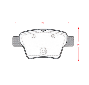 PASTILLAS DE FRENOS TRASERA CITROEN C4 PICASSO