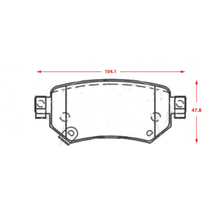 PASTILLAS DE FRENOS TRASERAS MAZDA 6
