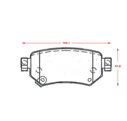 PASTILLAS DE FRENOS TRASERAS MAZDA 6
