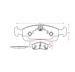 PASTILLAS DE FRENOS CHEVROLET ONIX / PRISMA